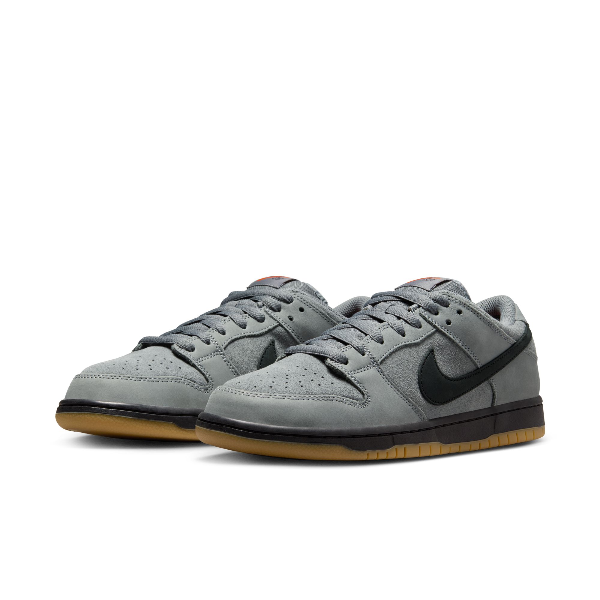 ナイキ SB ダンク LOW PRO ISO グレー　オレンジレーベル Nike SB Dunk Low Pro ISO Orange Label Wolf Grey Gum Men's - DV5464